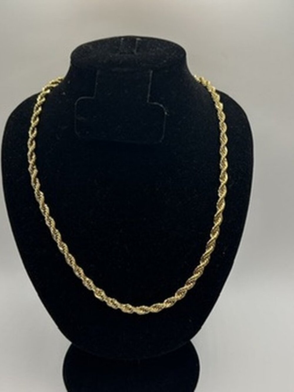 Real Gold Rope Chain 5mm 22 Inch Mens Plated Miami Solid Everyday Durable Bold